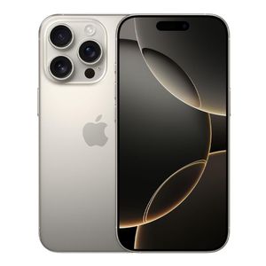 iPhone 16 Pro Max 512GB, 8GB ram, cámara principal 48MP + 48MP + 12MP, frontal 12MP, 6.9", natural