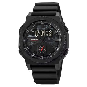 Reloj Skmei 2355 Hombre Dual Militar 3 Tiempos Cronómetro - Negro