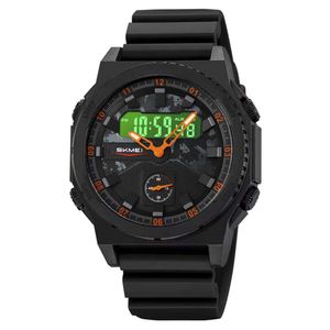 Reloj Skmei 2355 Hombre Dual Militar 3 Tiempos Cronómetro - Naranja