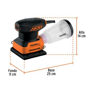 Lijadora Orbital 220w Profesional Truper 103338