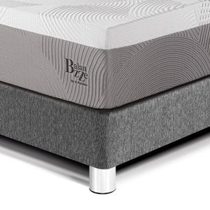 Dormitorio Royal Balanzze + Cabecera Gold Queen Gris