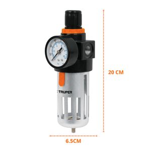Filtro y Regulador de Presión de Aire Truper 18238
