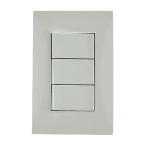 Interruptor Triple S220 Blanco Simon