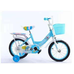 Bicicleta Para Niña Infantil Kids Aro 12 Doble Asiento Celeste CAA