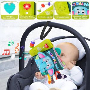 Libro de Estimulación de tela músical para bebés