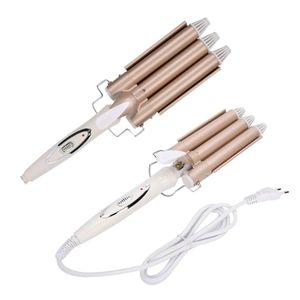 Rizadora Rozia de Cabello Tenaza de 3 Tubos