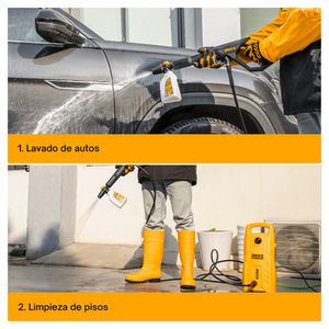 Shampunera dispensador de Jabón Liquido 400 ml para Hidrolavadora Ingco AMFP4002