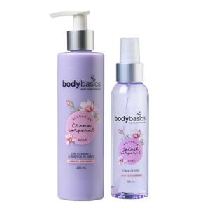 Crema Corporal Bulgarian Rose 230ml + Splash Corporal Bulgarian Rose 120ml
