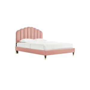 Cama Tapizada Marmaris 2 Plazas Rosa