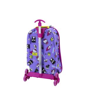 Set Maleta Full 3D EVA Triple Rueda Scool Ranger - HELLO KITTY & FRIENDS