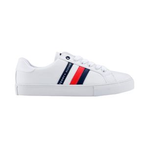 Zapatillas Tommy Hilfiger Original Lawson Unisex Con Detalles Color Blanco