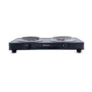 Cocina Eléctrica 2 Hornillas Imaco HP1400 Negro