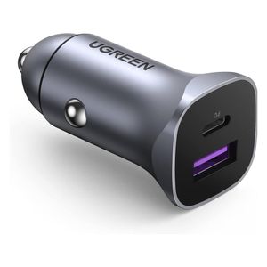 Ugreen Cargador de Coche USB-C 30W 2 Puertos CD130 - 40858