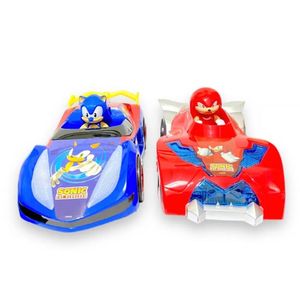 Coches Carros a Fricción SONIC con Luces y Musical