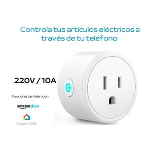 Echo Dot 5ta Gen Negro + Foco led + enchufe Smart wifi