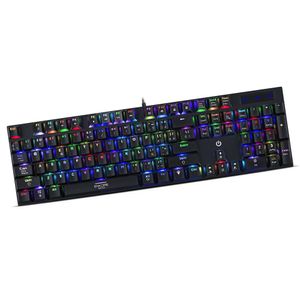 Teclado Mecanico Enkore Royale ENK 1003 Iluminacion RGB Switch Rojo USB Negro