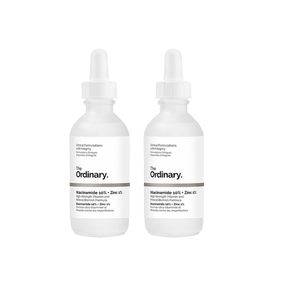 Serum Niacinamide 10% zinc 1% The Ordinary 30ml 2 Unidades