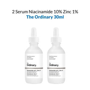 Serum Niacinamide 10% zinc 1% The Ordinary 30ml 2 Unidades