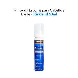 Minoxidil Espuma Kirkland 60ml