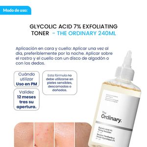 Glycolic Acid 7% Toning Solution The Ordinary 240ml 2 Unidades