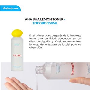 Aha Bha Lemon Toner Tocobo 150ml 2 Unidades