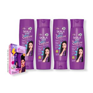 2 Shampoo + Acondicionador Mais Cachinhos Skala Expert 325ml