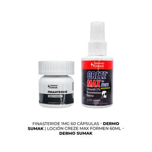 Finasteride 1Mg X 60 Capsulas + Locion Creze Max Formen 60Ml