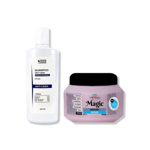 Shampoo Anticaida Sin Sal 250ml + Mascara Capilar 500Gr