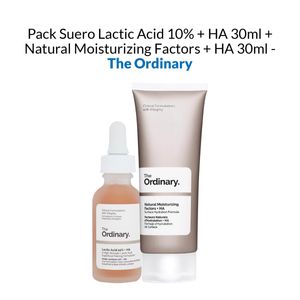 Serum Lactic Acid 10% + HA + Natural Moisturizing Factors + HA 30ml