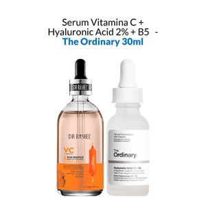 Serum Vitamina C + Hyaluronic Acid 2% + B5 The Ordinary 30ml