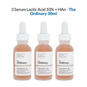 Serum Lactic Acid 10% + HA The Ordinary 30ml 3 Unidades