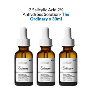 Salicylic Acid 2% Anhydrous Solution The Ordinary 30ml 3 Unidades