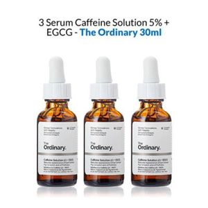 Serum Caffeine Solution 5% + EGCG The Ordinary 30ml 3 Unidades