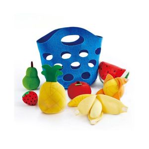 Cesta De Frutas De Fieltro Hape 08 Piezas