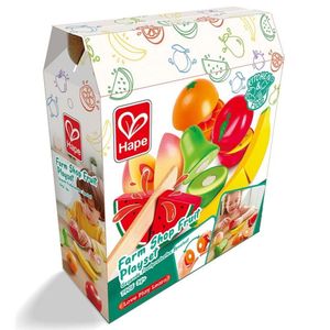 Set De Frutas De Madera Hape Para Cortar 07 P