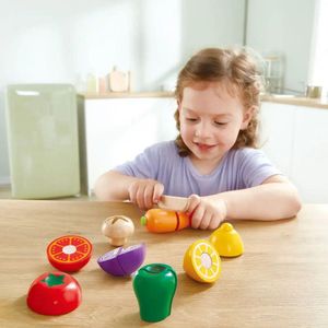 Set De Vegetales Hape De Madera Para Cortar 0