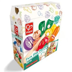 Set De Vegetales Hape De Madera Para Cortar 0
