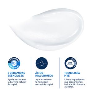 Crema Hidratante Cerave 340g 3 Unidades