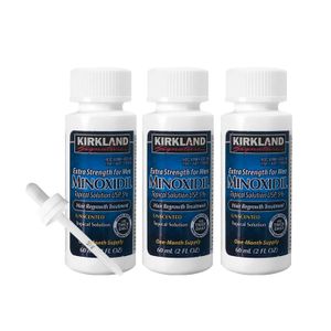 Minoxidil Liquido 60ml Kirkland 3 Unidades