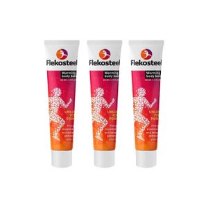 Balsamo Para Dolor Muscular y De Articulaciones Flekosteel 50ml 3 Uni
