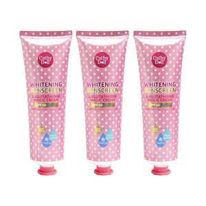 Protector Solar Blanqueador SPF 50 PA+++ Cathy Doll 60ml 3 Unidades