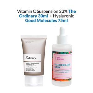 Vitamin C Suspension 23% 30ml + Hyaluronic 75ml Good Molecules