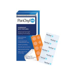 Parches para el acne de uso nocturno Panoxyl PM 40 Unidades