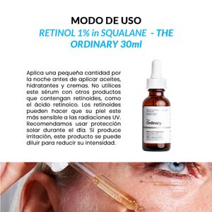 Retinol 1% in Squalane The Ordinary 30ml