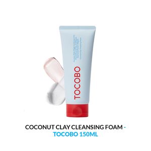 Coconut Clay Cleansing Foam Tocobo 150Gr
