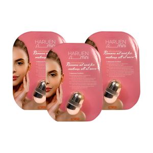 Roca Volcanica Antibrillo Coreano Rosa Brillante Haruen Mini 3 Unid