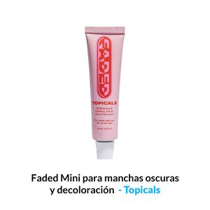 Faded Mini para manchas oscuras y decoloracion Topicals 15ml