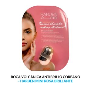 Roca Volcanica Antibrillo Coreano Rosa Brillante Haruen Mini