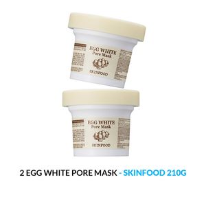 Skinfood Egg White Pore Mask 100Gr 2 Unidades