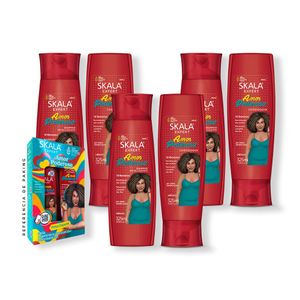 3 Shampoo + Acondicionador Amor Poderoso Skala Expert 325ml